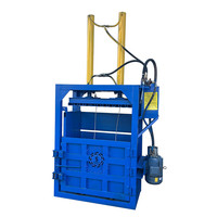 Petit compacteur de déchets hydraulique vertical portable