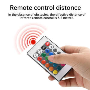 Scheda Luminosa RGB SMD5730 31mm 5V per Luce Notturna, Base in Legno Massiccio per Sfera di Vimini, Circuito Rotondo 3W - Product Image 5