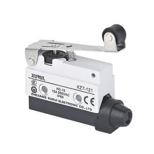 Interrupteur à levier à rouleaux XZ7-121, micro-interrupteur de fin de course IP65 10A/250V, usage industriel - Product Image 1
