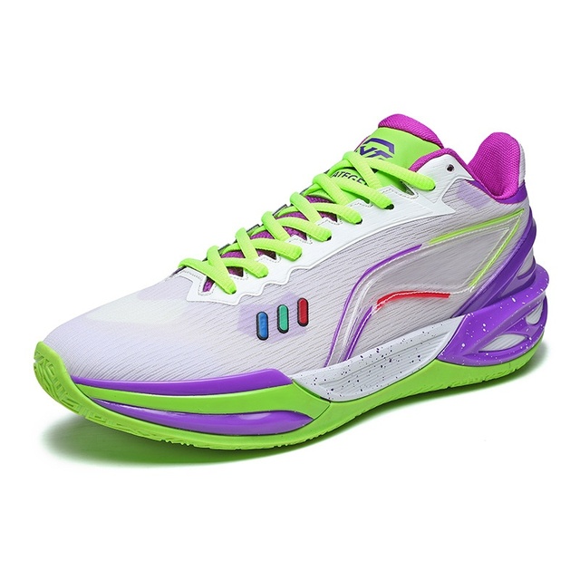 Basketball Shoes 2026 New Design Breathable Mesh Surface Lace-up Thick-soled Sports Outdoor Men's Sneakers Zapatillas Casuales