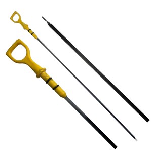 Jauge de niveau d'huile moteur Hyundai Kia 26611-37100 jaune en acier inoxydable 304 pour usage automobile - Product Image 1