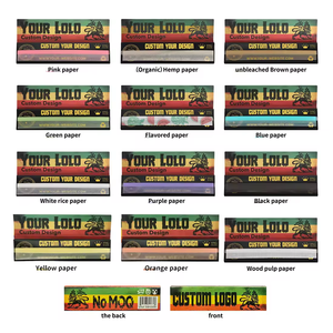 Papel de liar orgánico al por mayor con diseño de logotipo personalizado a color, cierre magnético, para cigarrillos y tabaco, con puntas OEM y molinillo - Product Image 2