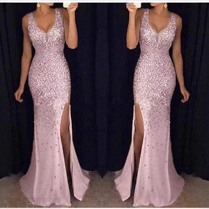 Abito da Sera Elegante Arabo di Dubai per Donne, Vestiti alla Moda per Balli e Feste - Product Image 3