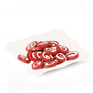 100% naturel <span class=keywords><strong>chat</strong></span> traite de poulet et de morue rouleau viande nourriture pour animaux de compagnie OEM marque privée séchée pour animaux de compagnie - Product Image 3
