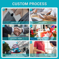 360 professionnel usine personnalisé géant ours en peluche Costume gonflable mascotte pour événement décor plusieurs publicité gonflables