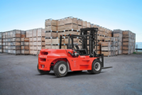 Montacargas Hangcha de 12t/14t/16t con Motor Diésel, Montacargas de Servicio Pesado con Eje de Accionamiento de Caliper para Minería y Canteras