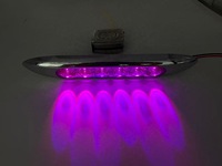 Feu Stop Supérieur LED 15 LED Super Lumineux Rouge Ambre Blanc pour Camion, Garantie Mois, Nouveau, Vente Chaude