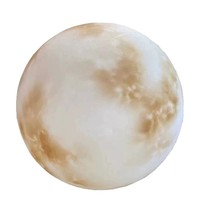 Lampe LED Lune IP65 Étanche en Plastique, Sphère Lumineuse, Lampe de Sol, Décoration Suspendue pour Arbre et Aménagement Paysager
