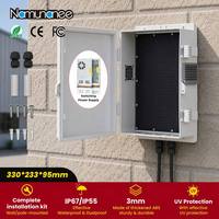 Boîtier de jonction électrique étanche en plastique pour extérieur, boîtier de commande pour la protection des équipements électroniques, montable sur mur et colonne