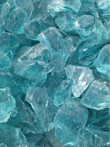 Colorato Paesaggio vetro rock Oceano Blu di Vetro di Roccia - Product Image 4
