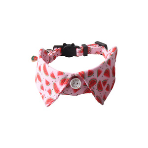 KingHon Luxurious Floral <b>Collars</b> With Bell <b>Puppy</b> Kitten Decoration Pet Necklace Bow Tie Cat Accessories Small Dog Cat <b>Collar</b> - Product Image 5