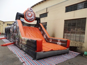 Vinilo divertido del castillo del campo de obstáculos inflable del tema de <span class=keywords><strong>Star</strong></span> Space War - Product Image 4
