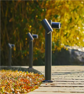 Iluminación de paisaje LED ajustable al aire libre impermeable Parque patio jardín césped bolardo Luz - Product Image 2
