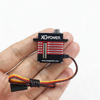 Mini servo numérique RC 2007D 9g 7KG, taille du bout des doigts, tout métal, 20g, avec plateau de direction sans noyau, pour planeur et hélicoptère