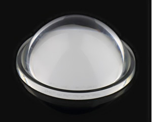 Lente LED COB de Vidrio Personalizada de 44 mm, Material de Borosilicato, Lente Asférica <span class=keywords><strong>Plano</strong></span> Convexa - Product Image 2