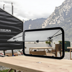 Vente directe d'usine : fenêtres de camping-car en aluminium et acrylique à <span class=keywords><strong>isolation</strong></span> thermique et coins arrondis pour conversion de camping-car - Product Image 4