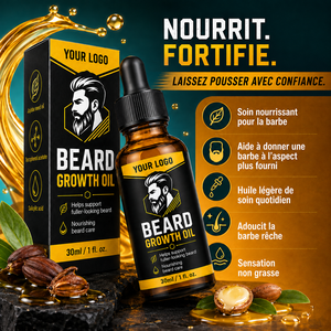 Successful Men Chosen <b>Beard</b> <b>Care</b> Oil Make The <b>Beard</b> Thicker Nourish Hair Follicles Jojoba Oil Salicylic Acid <b>Beard</b> Growth Oil - Product Image 6