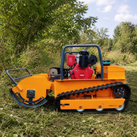 Tondeuse robotisée tout-terrain à moteur neuf, broyeur forestier, débroussailleuse à fléaux télécommandée – Meilleures ventes