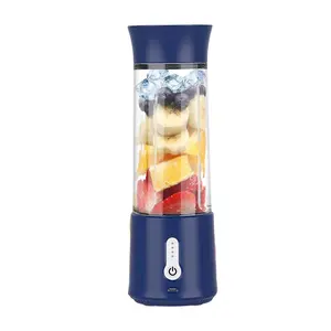 Liquidificador elétrico portátil, usb, espremedor elétrico, copo de frutas, pequeno, portátil, mini processador de alimentos, suco rápido