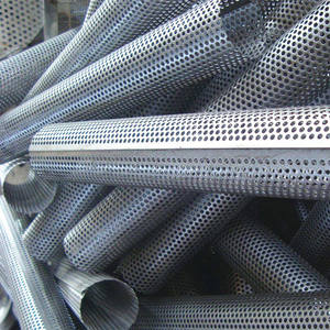 Tuyau rond en acier inoxydable 304 316 de haute qualité, filtre de 40 mm, tube métallique perforé pour échappement, meilleur prix - Product Image 5