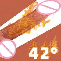 Dildo en silicone réaliste pour adultes, design Empereur Romain, vibrateur télescopique entièrement automatique, livraison rapide depuis l'entrepôt américain