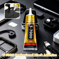T7000 Klebstoff 15ml 25ml 50ml 110ml Schwarz Superstark Speziell für Handy-Elektronik-Reparatur Uhren