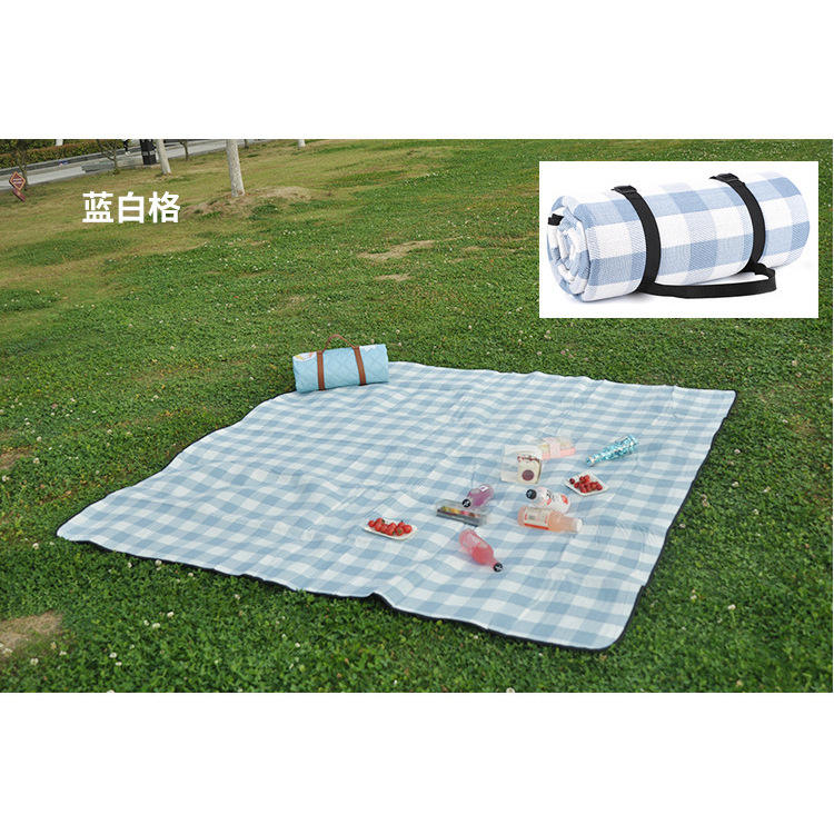 Cuadros azules y blancos