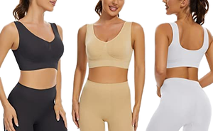 Sujetador Deportivo Sin Costuras, Talla Grande, Sexy, Push-Up, Bralette Cómodo Sin Varillas, Top Femenino, Top Tubo Sin Aros - Product Image 2