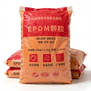 色褪せないEPDMゴムペレット、遊園地、学校のトラック、多目的スポーツコート用安全床材 - Product Image 3