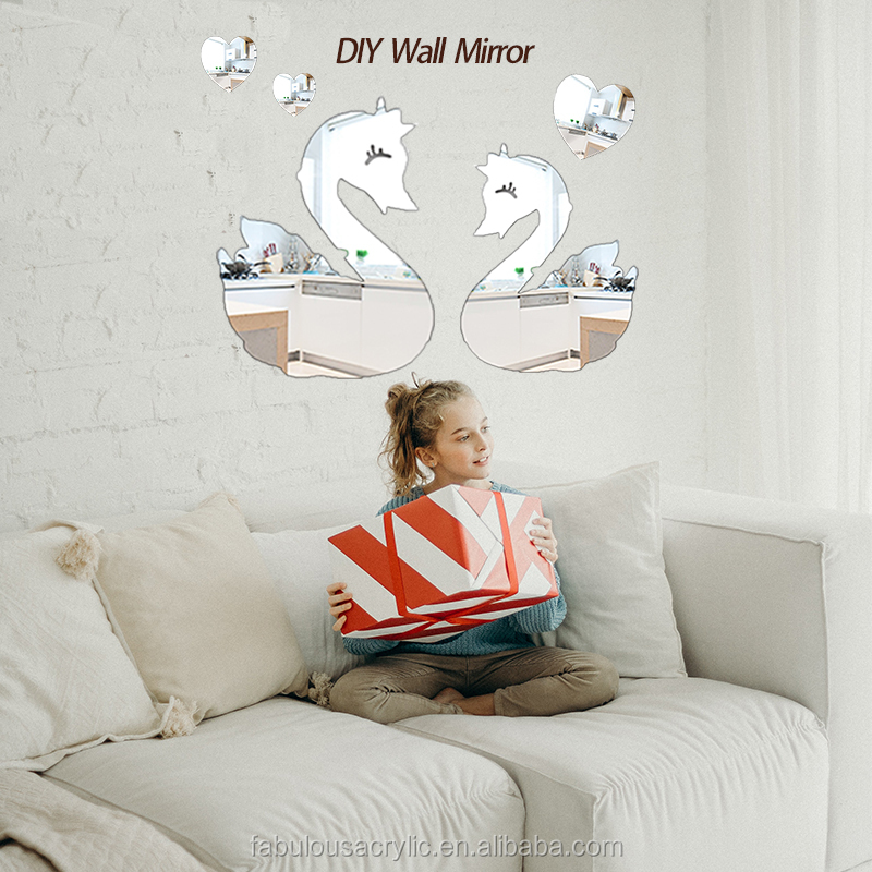 Зеркальная плитка на заказ, настенное зеркальное стекло, зеркальный стол, Свадебный декор