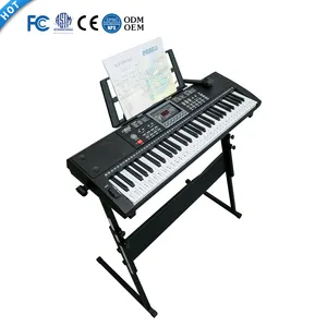 Teclado eletrônico para piano, instrumento com uma tecla, uma nota, teclado eletrônico para música, órgão