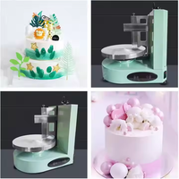 Professionnel 2026 gâteau propagation Machine ronde Dessert coater grande échelle crème au beurre décorateur pour gâteaux de fête