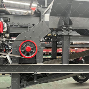 Nhà Máy Cung Cấp Mỏ Di Động Quặng Vàng Điện Thoại Di Động <span class=keywords><strong>PC</strong></span> 600X400 Diesel <span class=keywords><strong>Hammer</strong></span> <span class=keywords><strong>Crusher</strong></span> Với Trung Chuyển Và Vành Đai Băng Tải - Product Image 2