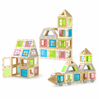 Grands panneaux de construction magnétiques, blocs modulaires, ensemble de construction de forteresse, de château et de véhicules pour enfants