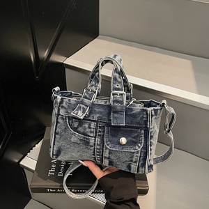 Nuova Borsa a Mano Casual da Donna 2026, Borsa a Tracolla Portatile Quotidiana, Piccola Borsa a Spalla in Denim per Ragazze - Product Image 4
