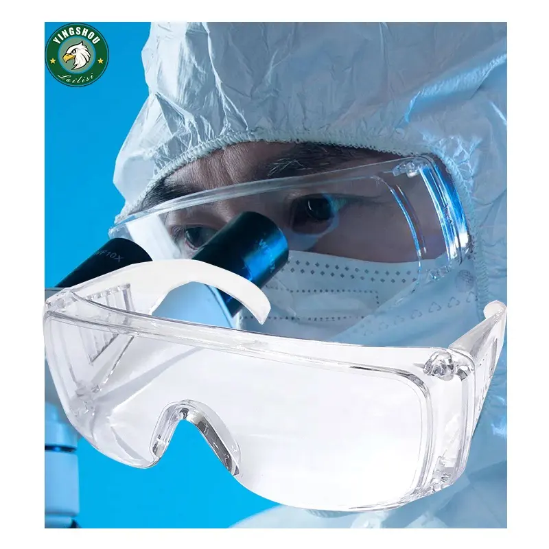 Lunettes de protection Lunettes de protection de remplacement pour les routines de laboratoire et d'allaitement