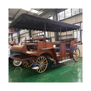 La Carrosserie vend des chariots électriques de tourisme de luxe de haute qualité, style grain de bois, à prix réduit - Product Image 1