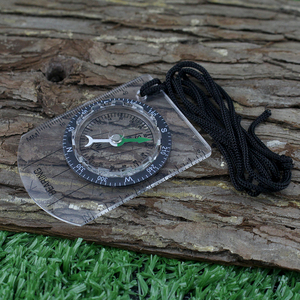 Brújula portátil de acrílico de alta calidad, accesorio práctico para acampada de fábrica, venta al por mayor, nuevos artículos al aire libre - Product Image 2
