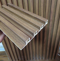 Panneaux muraux décoratifs WPC pour l'intérieur et l'extérieur, panneaux muraux cannelés Great Wall, panneaux muraux WPC pour l'intérieur