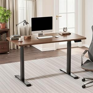 PRORIALS Scrivania Ergonomica Moderna in Metallo a Prezzo Ultra-Basso, Regolabile in Altezza, per <span class=keywords><strong>Lavoro</strong></span> e Gaming, Colore Nero - Product Image 1