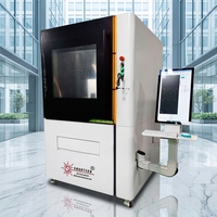 Machine de découpe laser à fibre automatique CNC 6060 de haute précision pour la découpe d'acier inoxydable, d'aluminium et de métaux