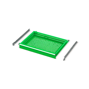 Fami Flexa Full Extension <b>Drawer</b> 600x447x186 Mm Green Ral6011 For Wardrobe Systems - Product Image 3