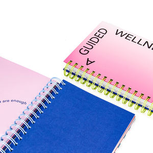 دفتر يوميات مخصص بغطاء صلب A5 مطبوع بالشعار ، دفتر ملاحظات لفائف B6 للجدول الترويجي ، دفتر ملاحظات A4 B5 ، طباعة دفتر ملاحظات حلزوني - Product Image 3