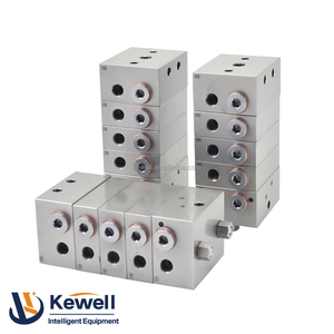 DSC Progressive OEM Bơm Đo Mỡ Bơ Dispenser Khối Thiết Bị Dầu Divider Van Nhà Phân Phối Cho Rèn Sử Dụng - Product Image 3