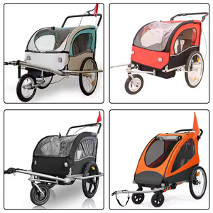 Vente directe d'usine poussette légère pour petit chat et chien voyage portable poussette pour animaux de compagnie - Product Image 5