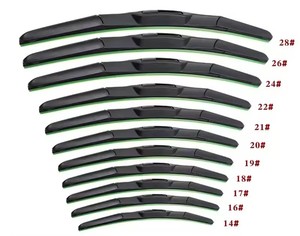 Vendita all'Ingrosso di <span class=keywords><strong>Ricambi</strong></span> <span class=keywords><strong>Auto</strong></span>, Spazzole Tergicristallo Piatte Universali da 12-28 Pollici, <span class=keywords><strong>Tergicristalli</strong></span> Ibridi per Parabrezza Anteriore Toyota - Product Image 1