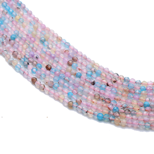 Pierres précieuses en vrac en gros 2046 Pierre de lune arc-en-ciel Turquoise Rhodonite 8mm Hauteur Vert Rouge Malachite Différentes couleurs disponibles - Product Image 2