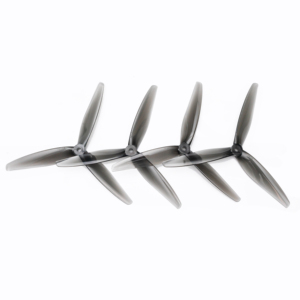 7x4x3 7040 7inch 3 lưỡi/Tri-Blade cánh quạt ánh sáng màu xám (2CW + 2ccw) PC cho FPV rc 7inch tầm xa máy bay không người lái - Product Image 1