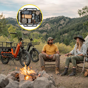 Nouveau Vélo Cargo 2025 Charge Utile 200 kg Moteur 750W, Batterie Lithium 48V, Écran LCD, Port de Charge USB, Réflecteurs Arrière - Product Image 2