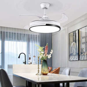 Gran oferta, aplicación de control remoto, sala de estar interior inteligente, moderno ventilador de techo de 42 44 pulgadas con luz - Product Image 2